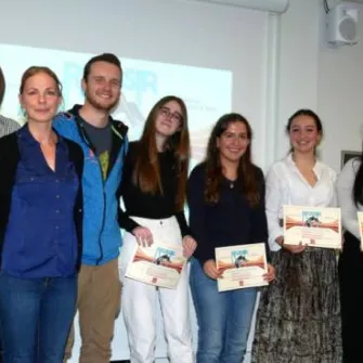 Remise de diplômes - stagiaires erasmus+